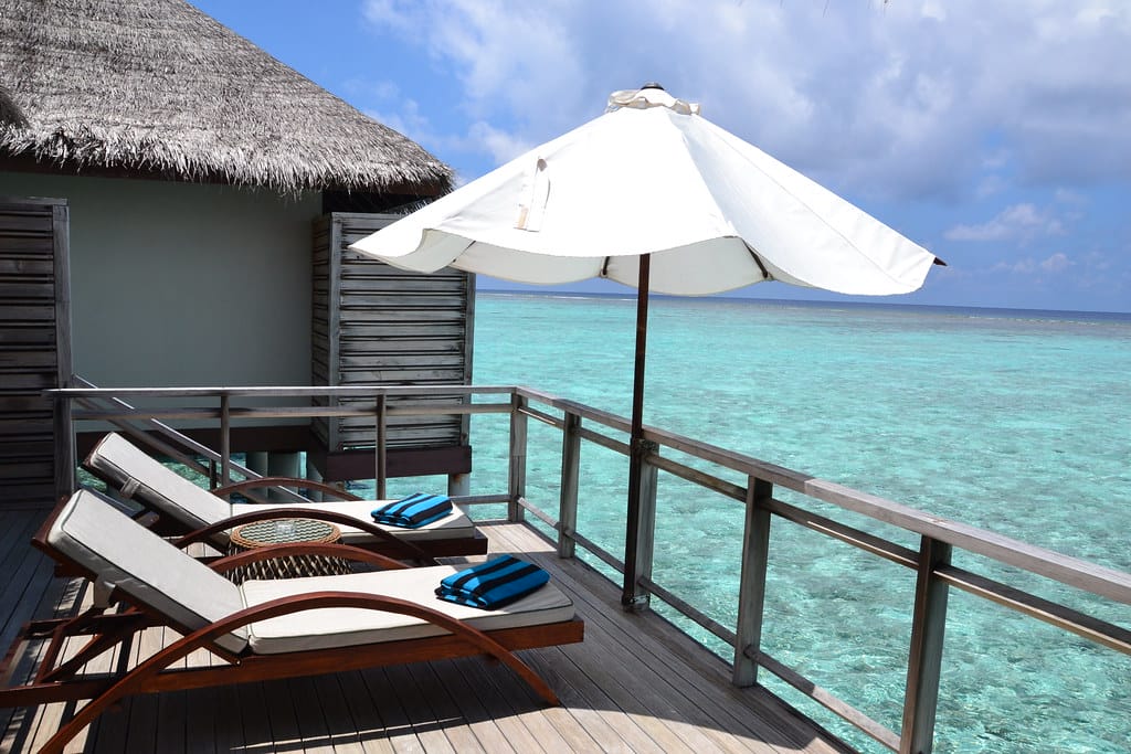 Sunset Barbecue In Velassaru Maldives. A Feast On Sand And Sea